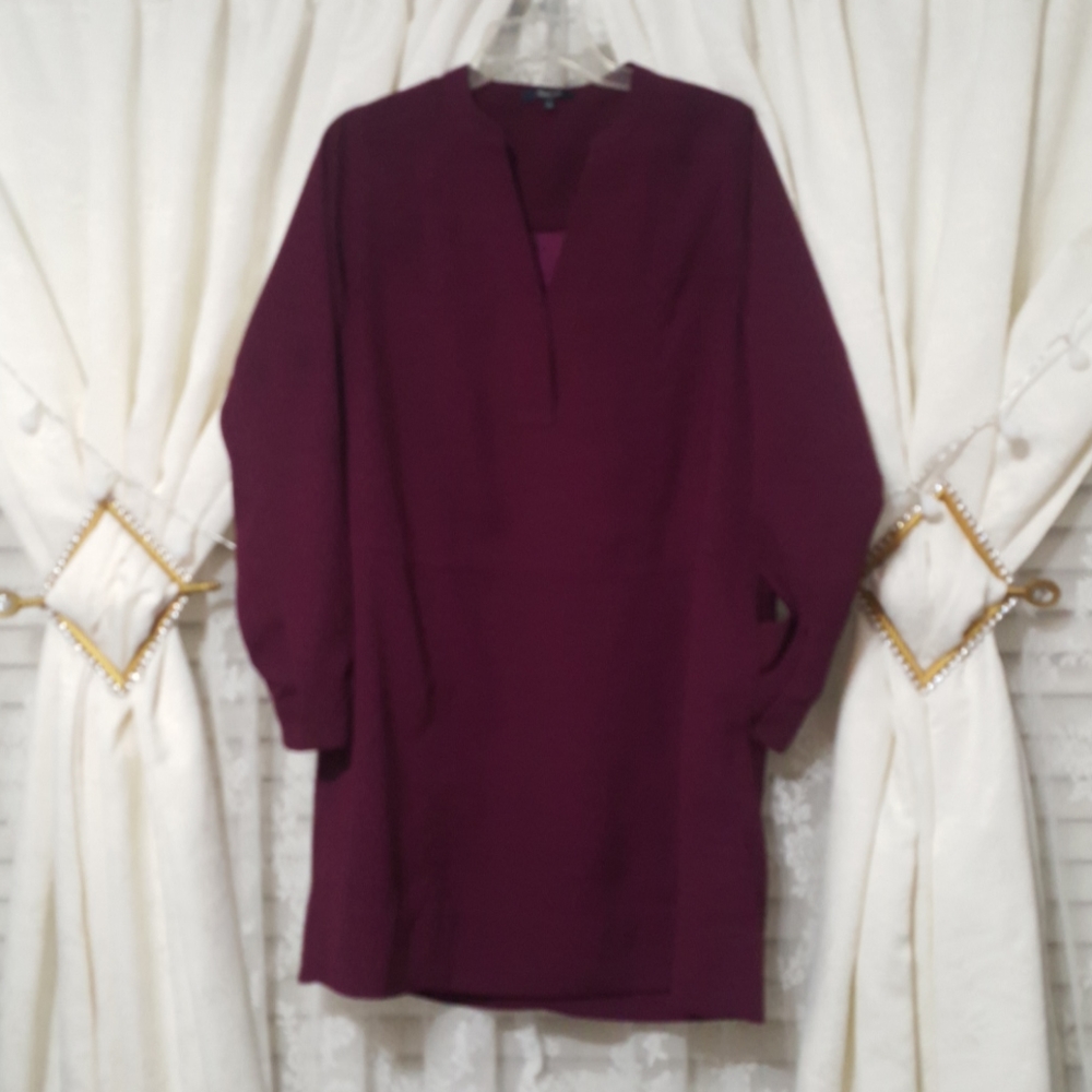 Maroon dress